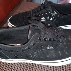 Vans Era Black (Area 66) Size 8.0 Men's/9.5 Women's 