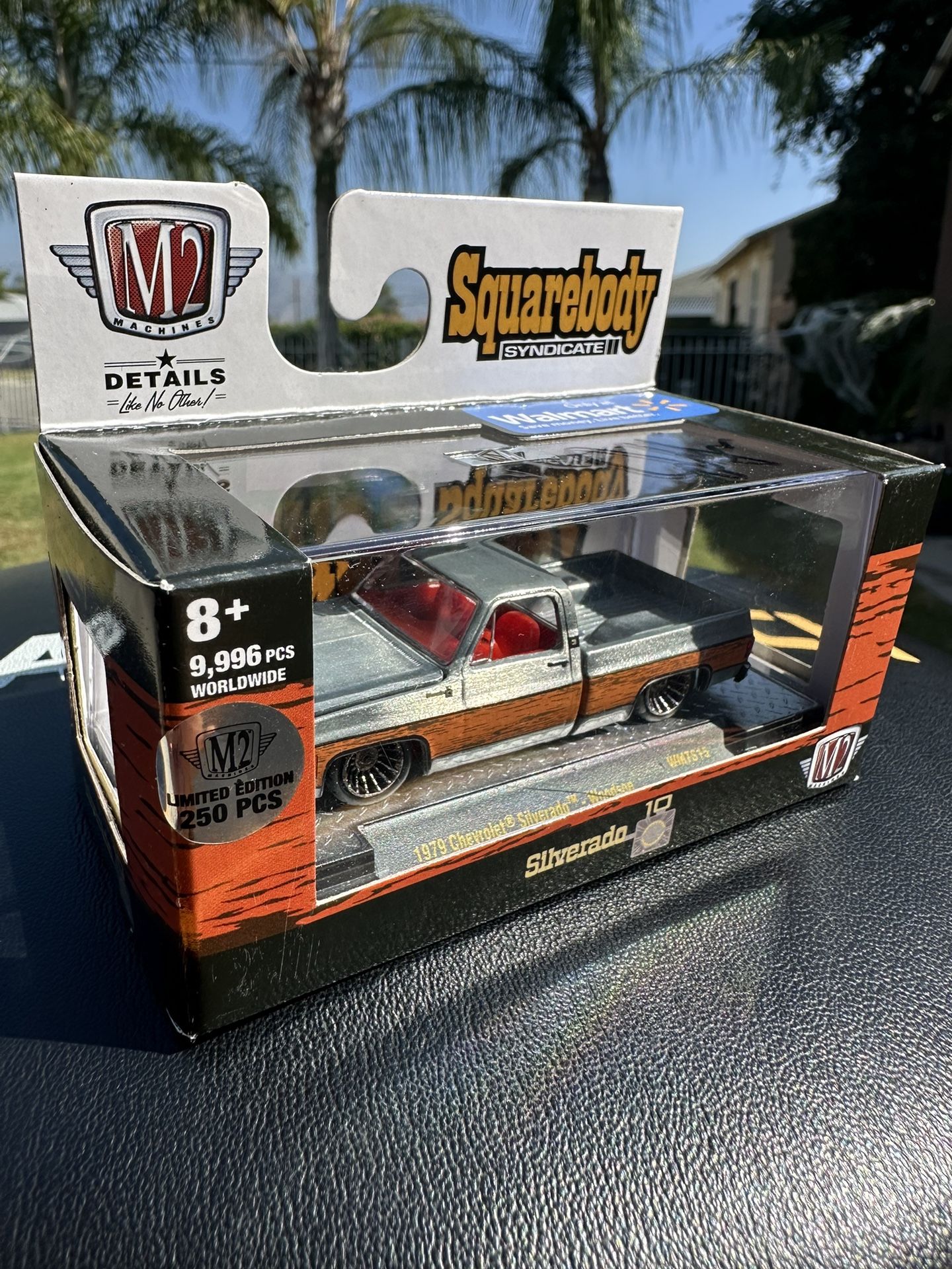 M2 Machines Squarebody Syndicate Chevy Silverado Woodson RAW