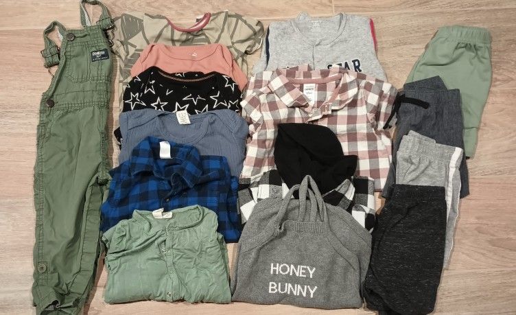 12-18 Months Boys Clothing 15 Items! 