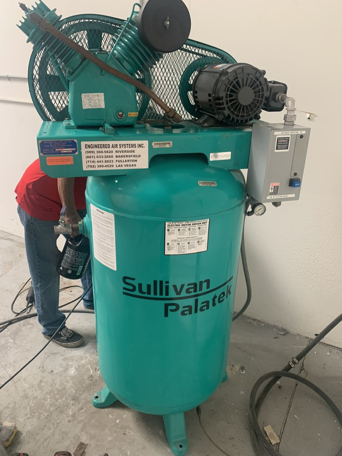 Sullivan Palatek Air Compressor