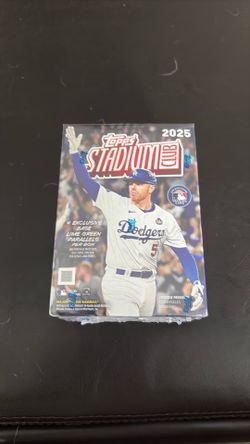 Baseball cards 2025 stadium club blaster box