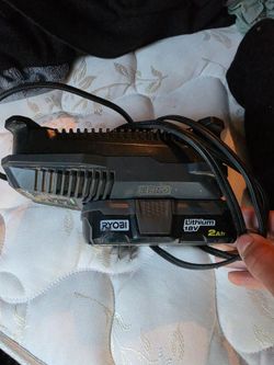 Ryboi 18v battery and charger one plus 2ah