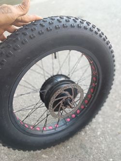 Chaoyang E bike back rim 20 x 4.0