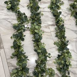 Artificial Greenery Eucalyptus Leaves 