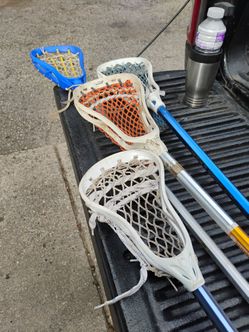 4 lacrosse rackets