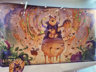 Disney Lorcana TCG Winnie the Pooh - Hunny wizard Premium Foil Playmat