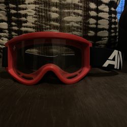 Red Dirt Bike Goggles 