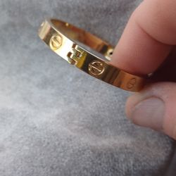 Love Bracelet By Aldo Cipullo for Charles Revson Gold Plated