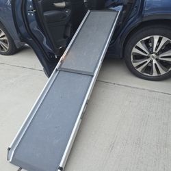 Telescoping Non Skid Surface Dog Ramp