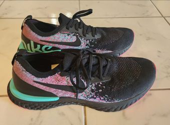 Nike Epic React Flyknit "South Beach" / "Miami Vice" sneakers Size 11 Men's