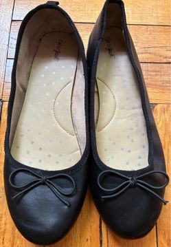 Girls Sz 4 black flats shoes p/up Sheepshead Bay Brooklyn NY