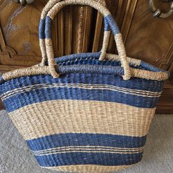 Wicker Bag Beach Purse
