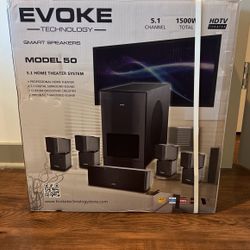 EVOKE Smart Speakers 5.1 Home Theater System 