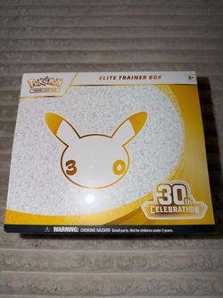 Pokemon 30th anniversary ETB