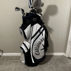 Callaway Golf Club Set With Accessories 