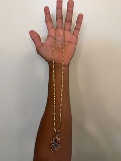 Cadena Rústica Oro 18k 20 Gramos 65 cm