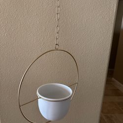 Set Of 2 Hanging Plant Flower Holder Display ***NEW***