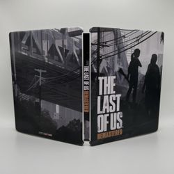 The Last of US Custom made Steelbook Case only for PS4/PS5 (No Game) New and Sealed