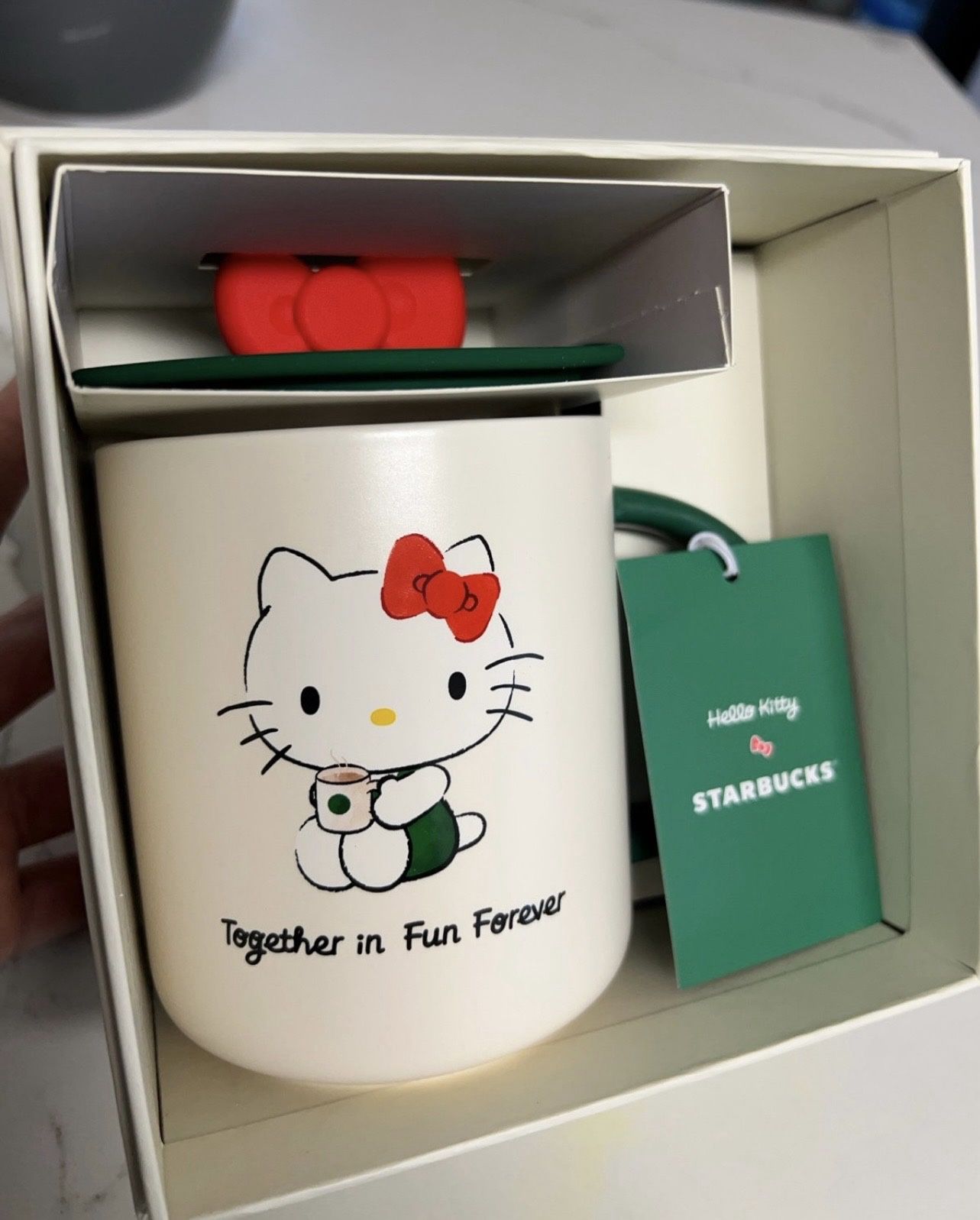 Hello Kitty Starbucks Ceramic Mug