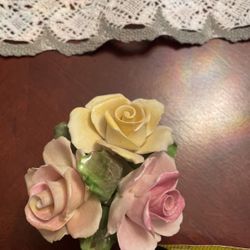 Royal Adderley Floral Bone China Flower Bowl Knick Knack  