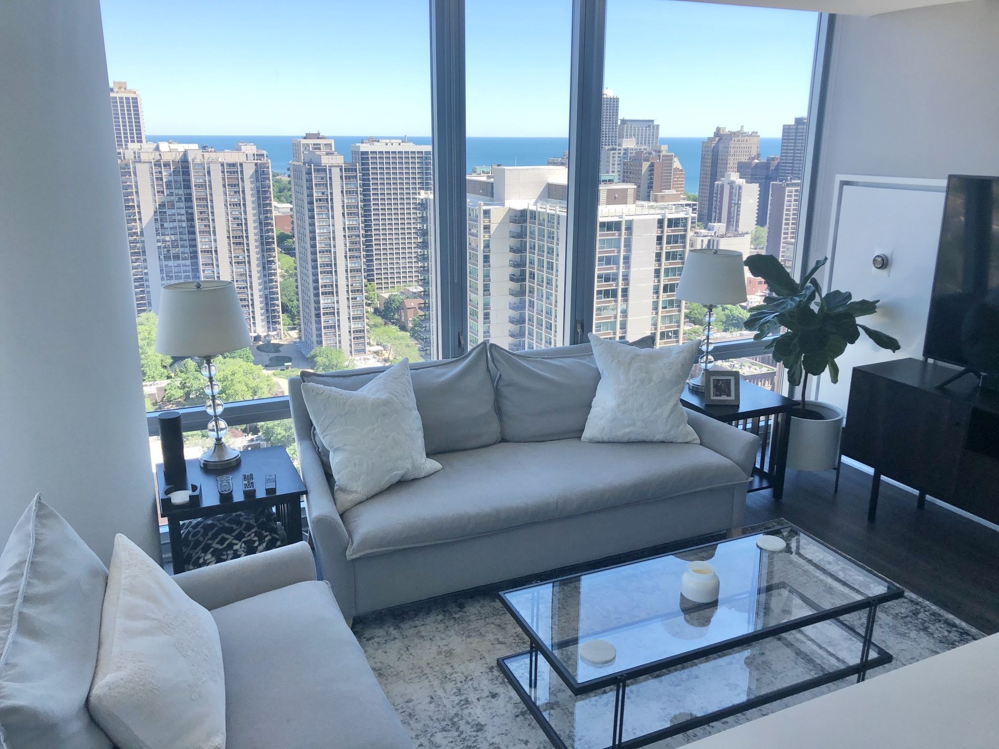 West elm Bliss Microfiber Sofa And Chair Set for Sale in Chicago, IL