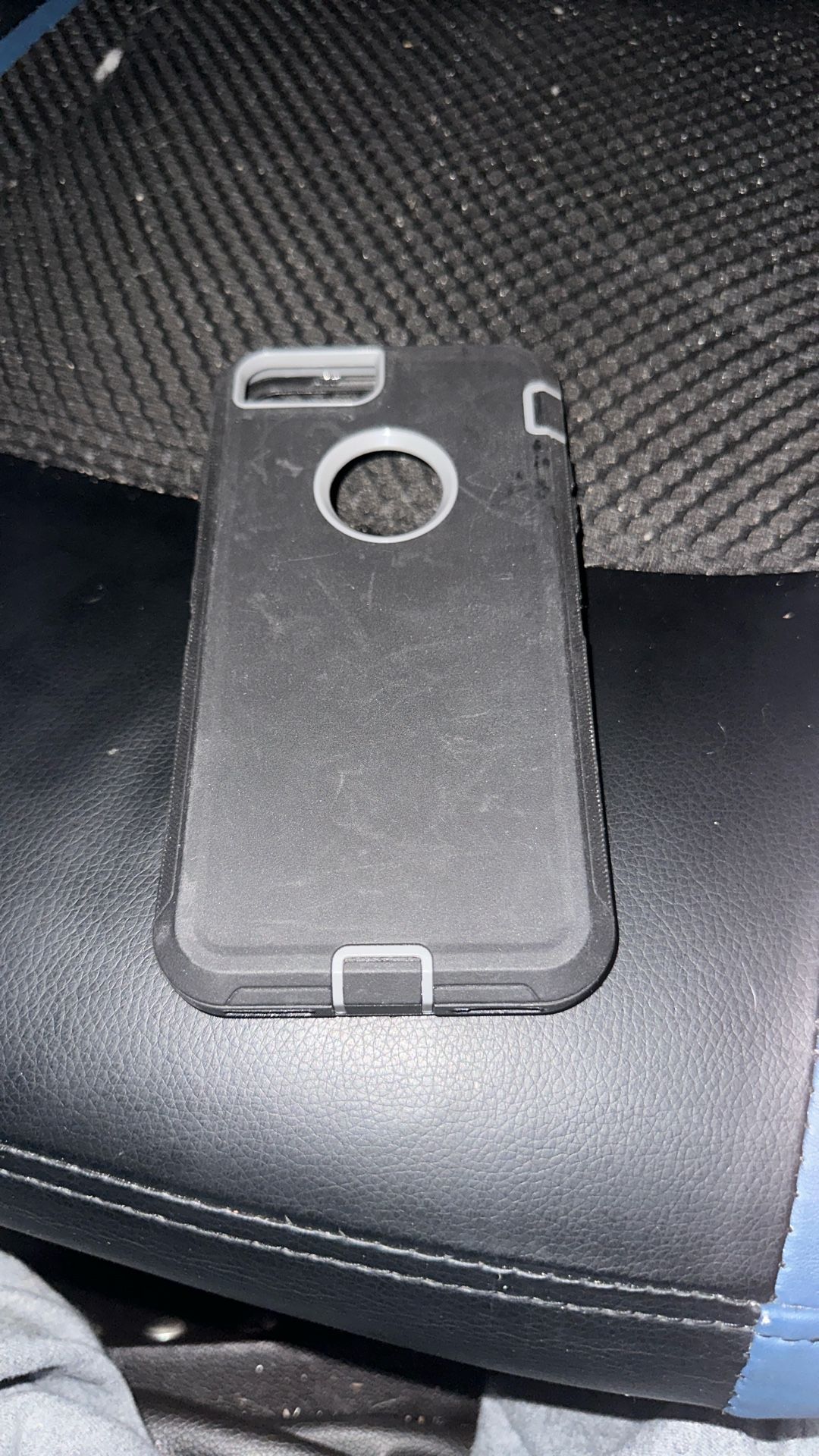 phone case black and grey