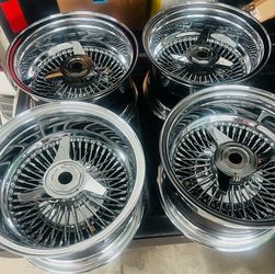 13x7 72 spoke wire wheels