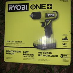 Ryobi Impact And Drill Driver