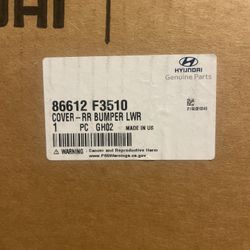 2019-20 Hyundai Elantra Rear Lower Bumper Cover
