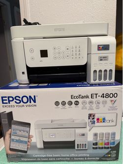 EPSON EcoTank ET-4800 All-in-One Printer