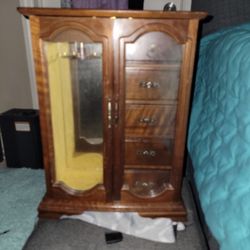 Antique Music Jewelry Box