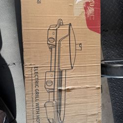 Electric Grill With Hot