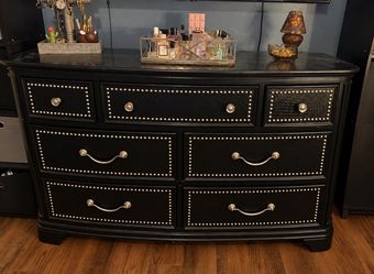 Black dresser $60