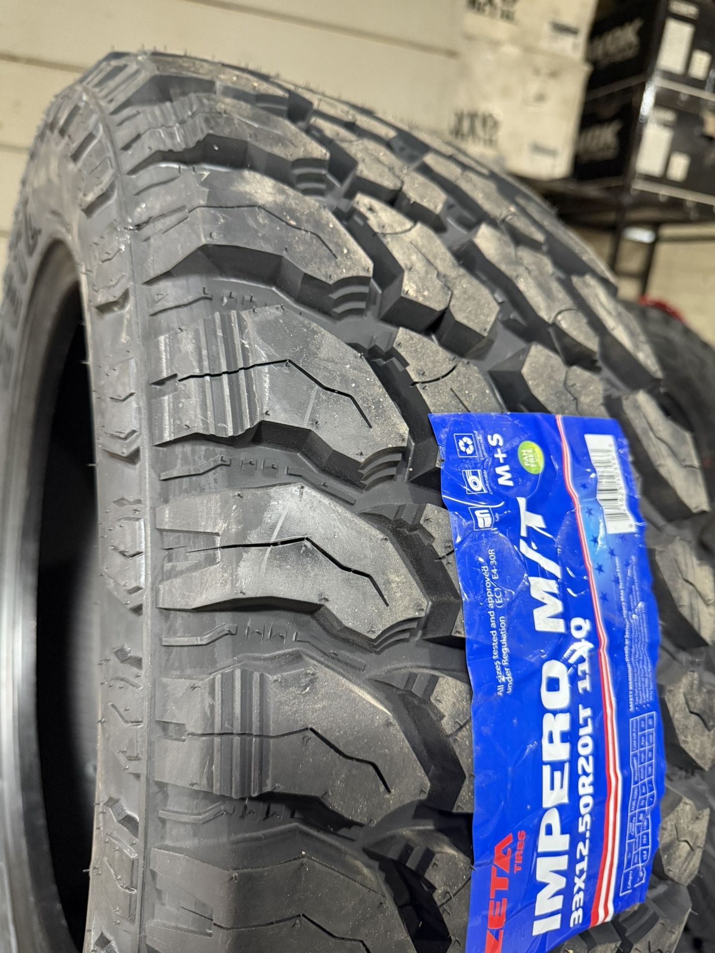33x12.50R20 Zeta Truck Tires