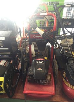 Troy Built 2200psi 4.5hp pressure washer in good working condition