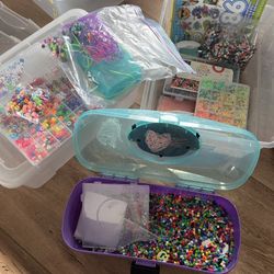 Iron Beads And Clay Bracelets