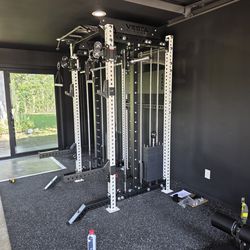 NEW Vesta Pro Series 3in1 Squat Rack | Functional Trainer | 45lbs Smith Machine | Pulley System | FREE DELIVERY🚚