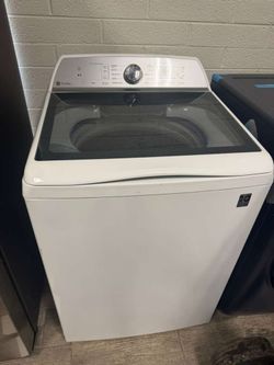 GE Profile mega capacity washer with warranty
