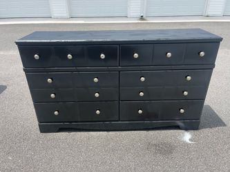 Dresser with mirror