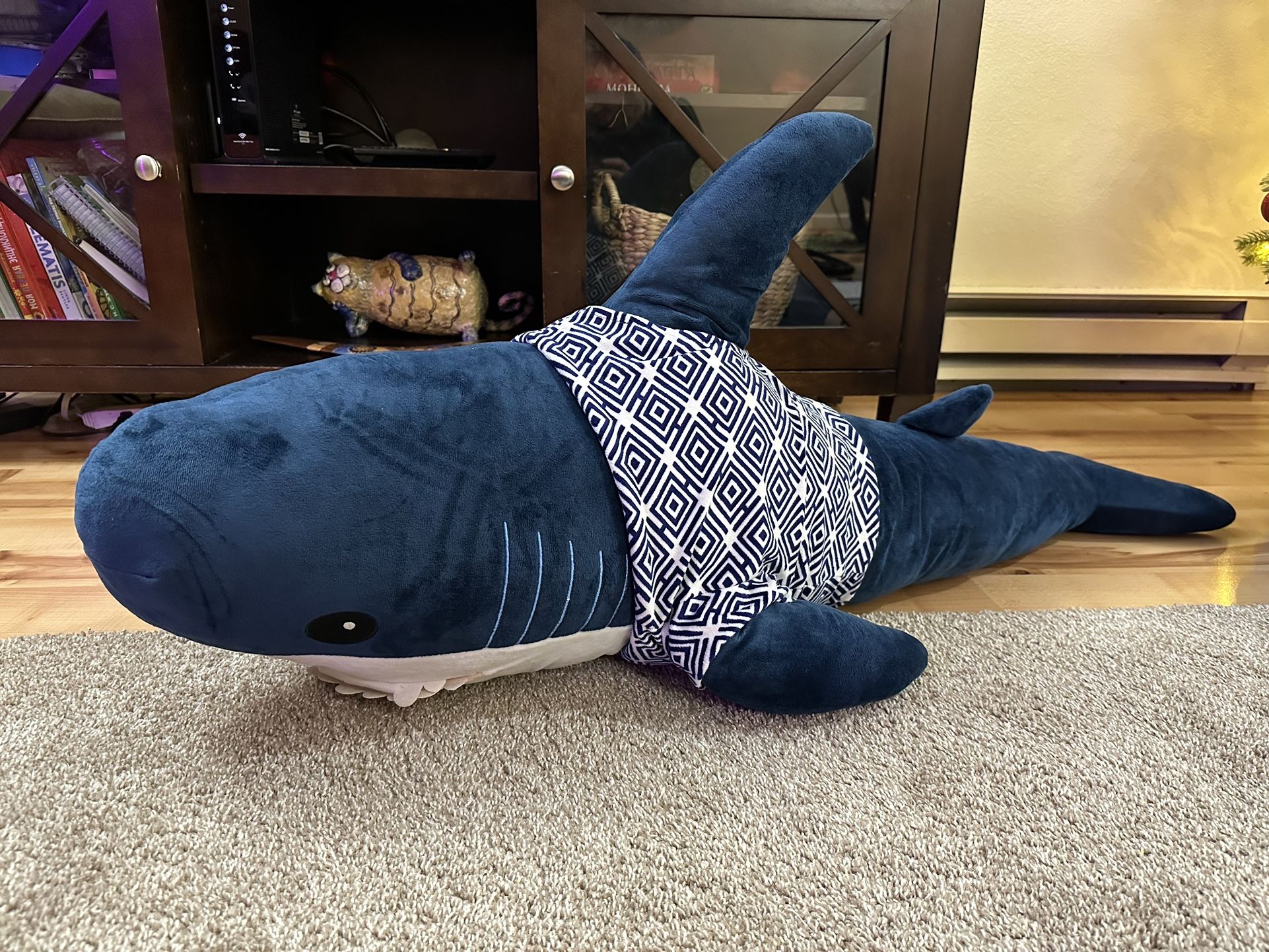 Huge Moonbeams Animal Body Pillow Shark
