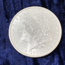 1900 BU Morgan Silver Dollar 