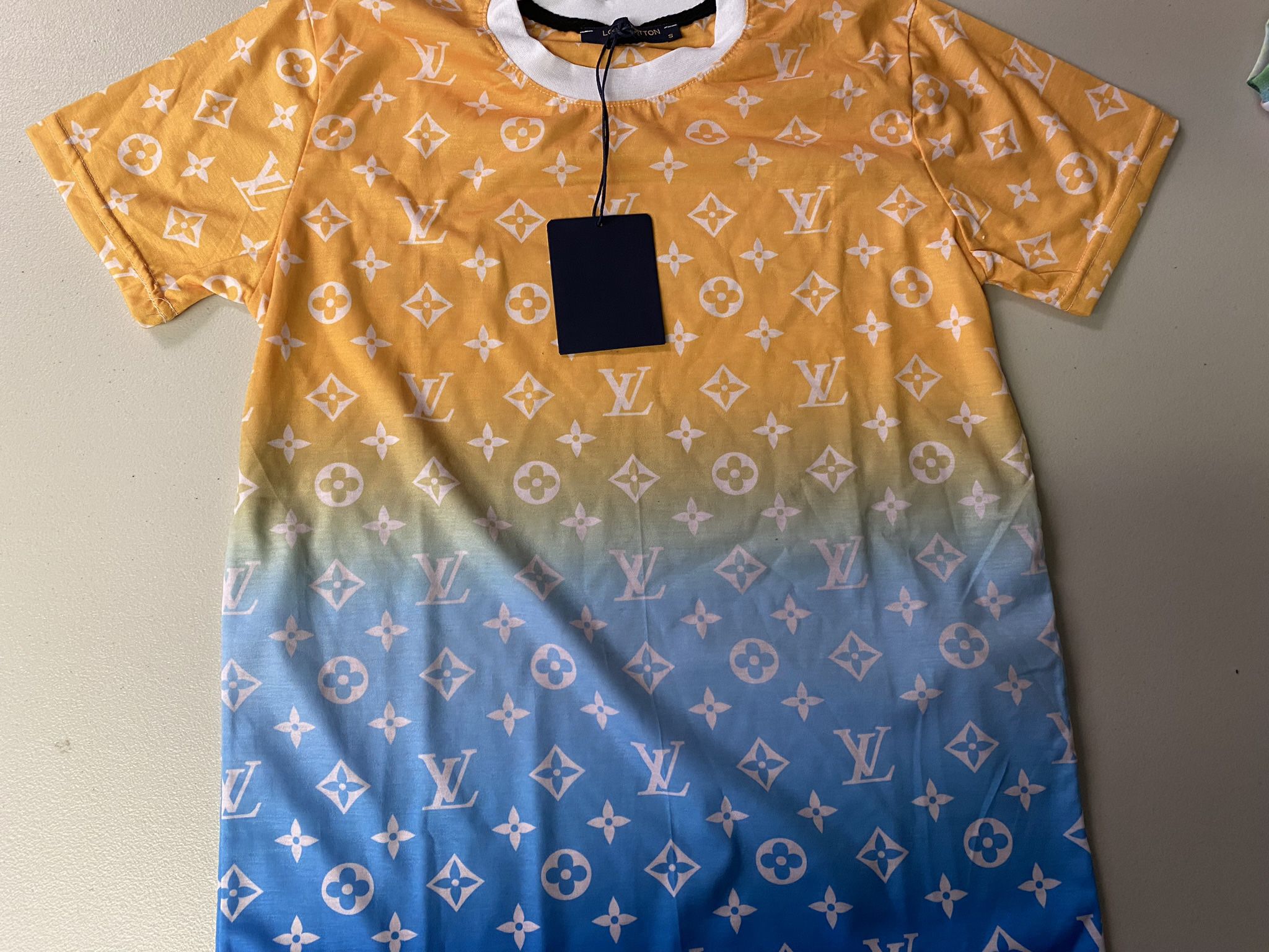 Yellow And Blue LV Shirt for Sale in Grants Pass, OR - OfferUp