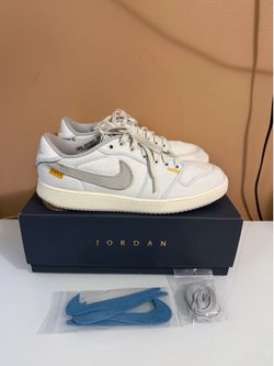 Jordan 1 Retro AJKO Low SP Union White Canvas
