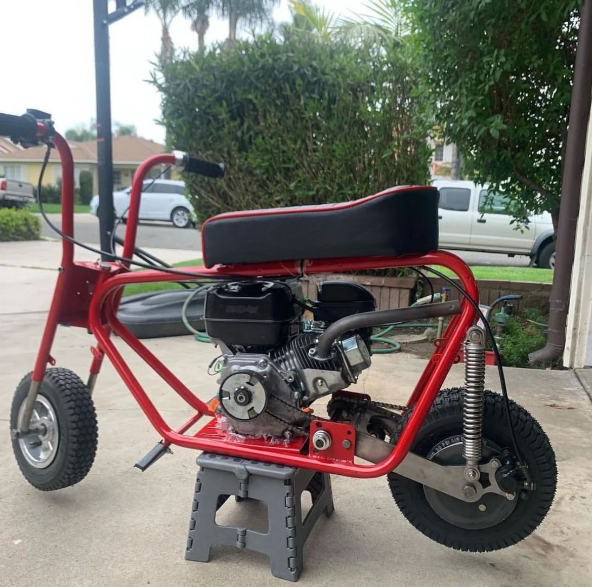 Red Bonanza Mini Bike Nothing Wrong With