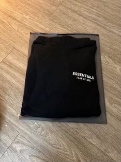 New Black Essentials Fear of god Hoodie Size XXL $50