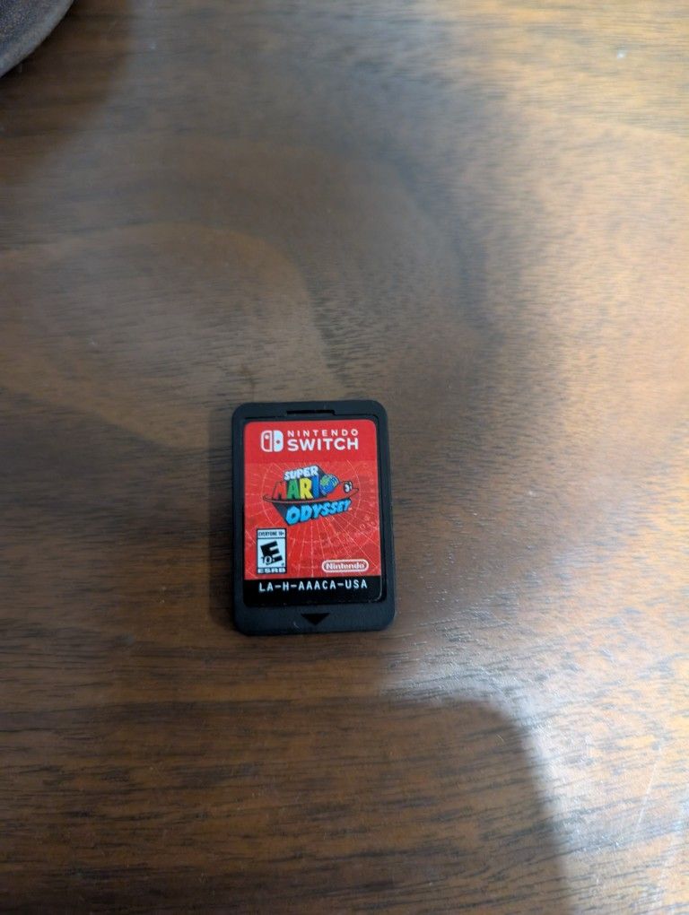 Mario Odyssey Switch No Box