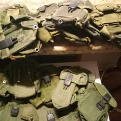 US Military Issued Alice Clips W/ Buckle 