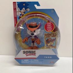 Jakks Pacific Sonic the Hedgehog - FANG - with Wanted Poster 4" Action Figure