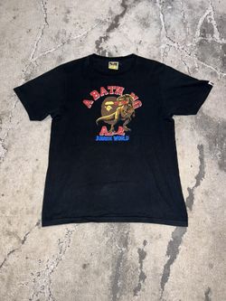 Bape X Jurrasic World Raptor College Logo Tee🦖