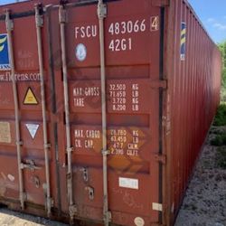 40 Foot Shipping Container//Cargo Worthy